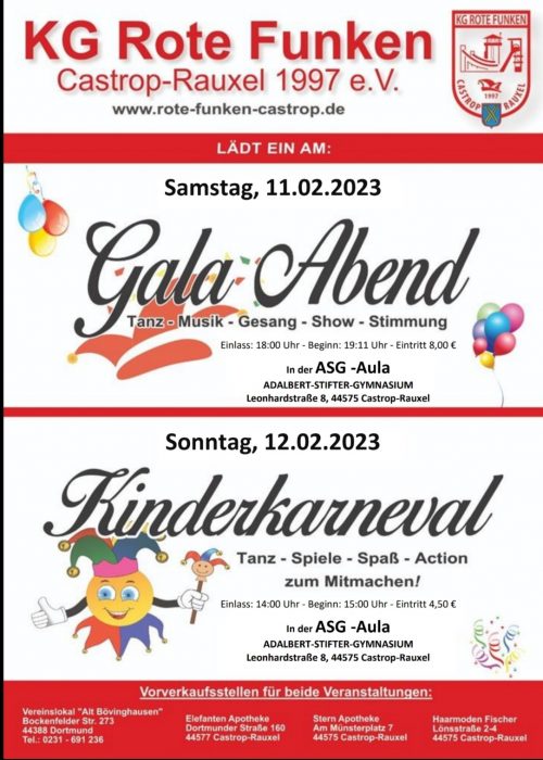 Plakat Gala und Kika 2023